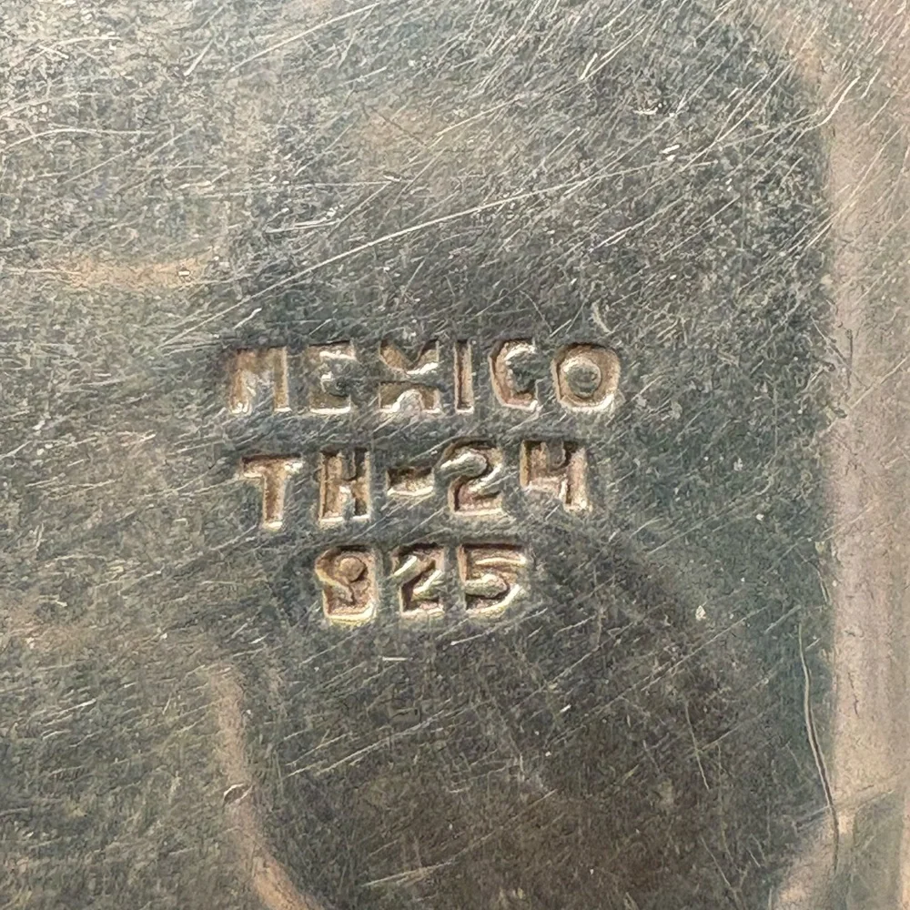 Sterling Silver with Abalone Money Clip